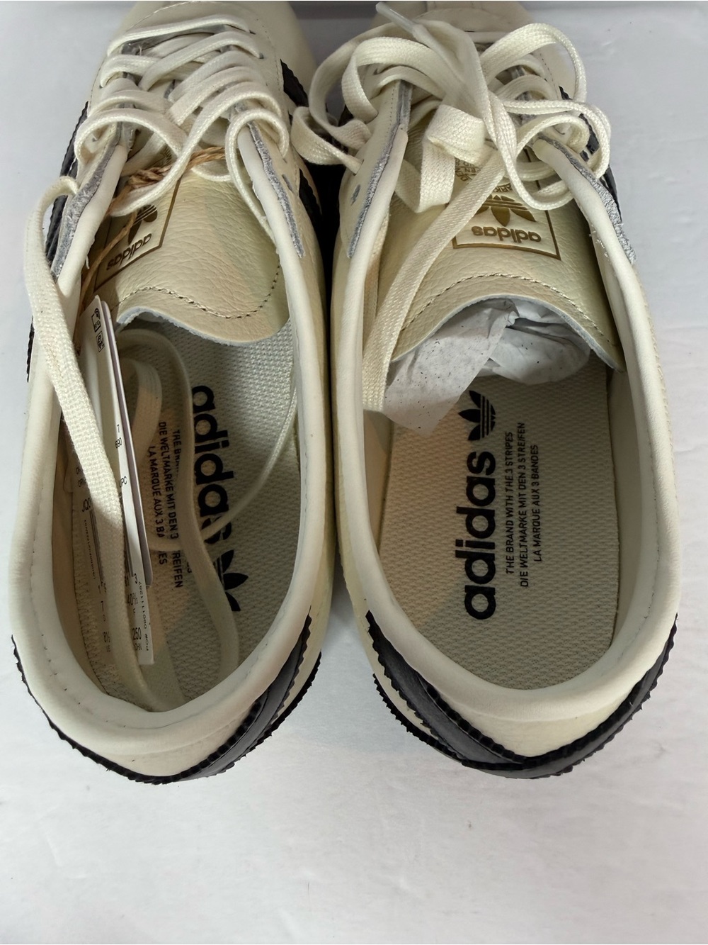 adidas Tokyo Women's White and Black Low-Profile Sneakers - Picture 5 of 6